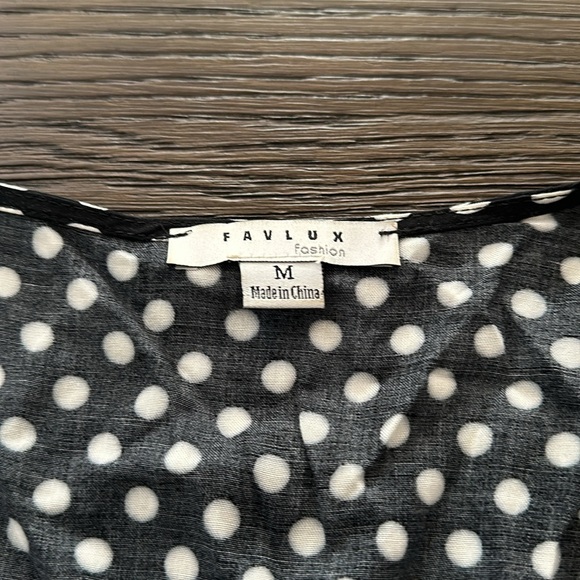 Polka dot Favlux blouse - Picture 4 of 7